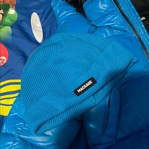 Mackage Blue Beanie